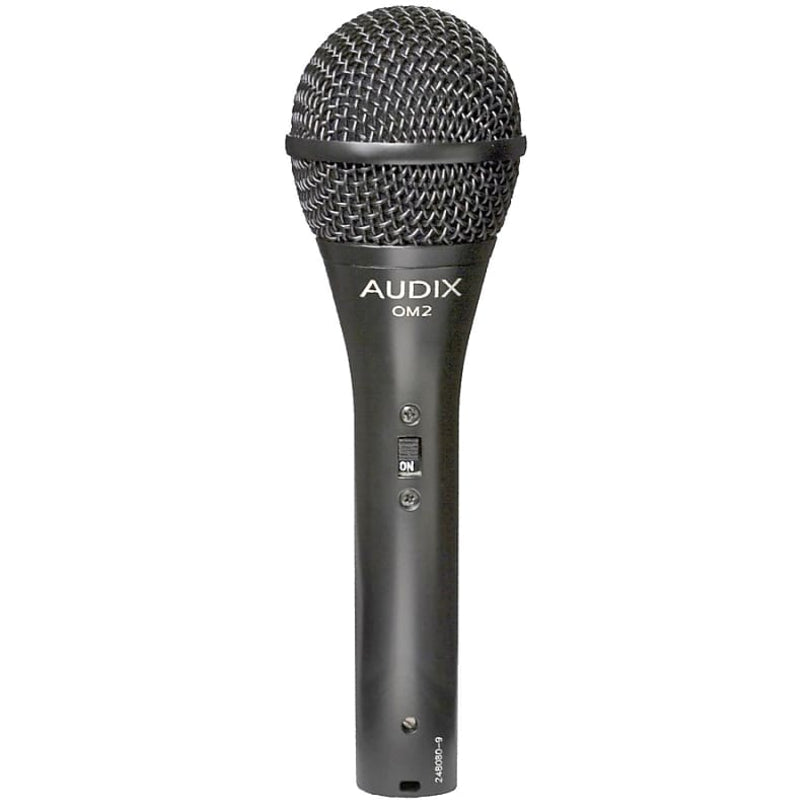 Audix OM2S Hypercardioid Dynamic Vocal Microphone with On/Off Switch