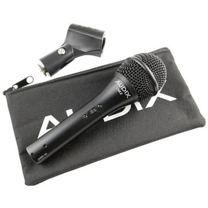 Audix OM2S Hypercardioid Dynamic Vocal Microphone with On/Off Switch