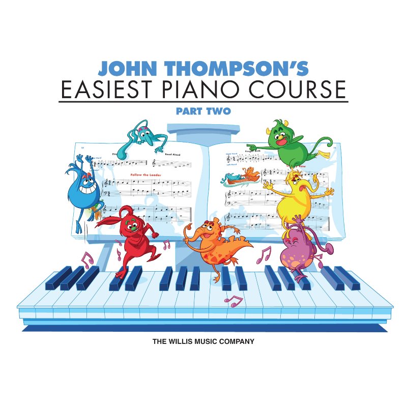 John Thompson's Easiest Piano Course - Part 2 - Book Only HL 00414018 7260