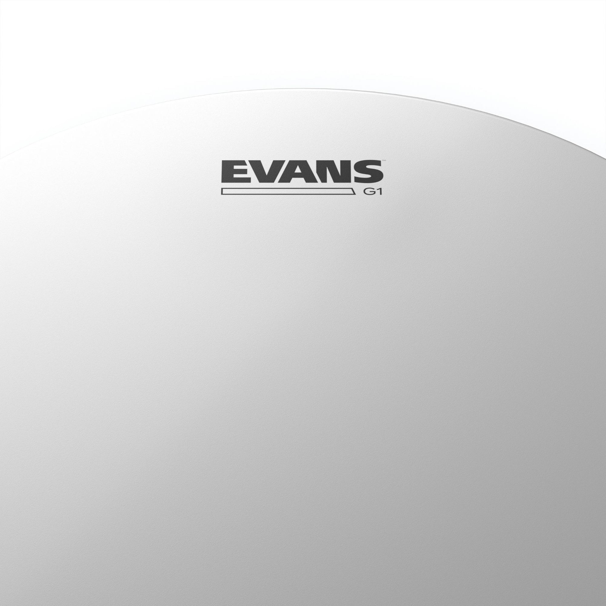 Evans B13G1 13" G1 Coated 1-ply Head Logo on Head