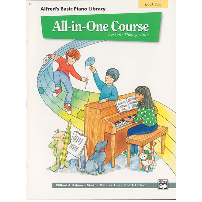 Alfred's Basic All-in-One Course Book 2 5741 00-5741