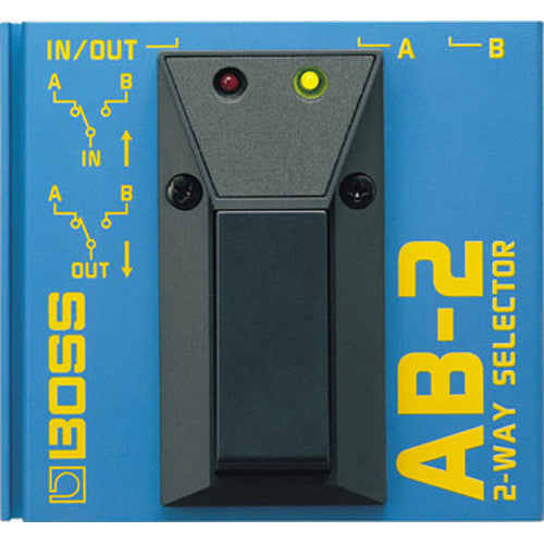 BOSS 2-Way Foot Switch Selector Pedal AB-2 Top