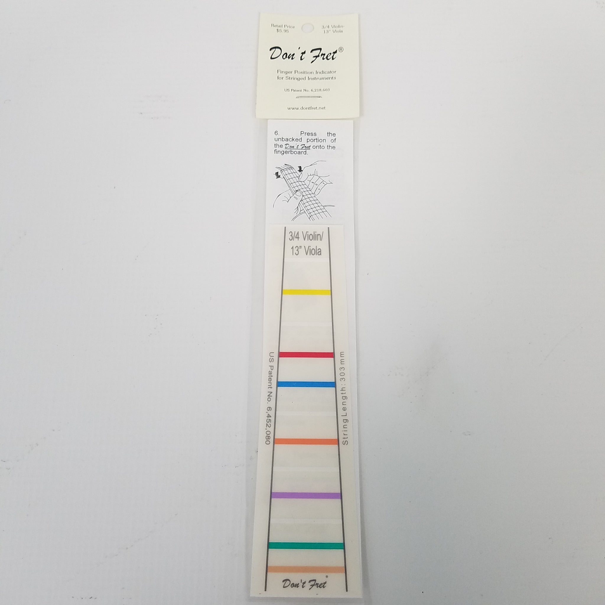 thumbnail image 2 of Sourcing Map 4/4 Violin Finger Position Marker Stickers – Fret Guide Scale Indicator (Yellow) 2 of 13