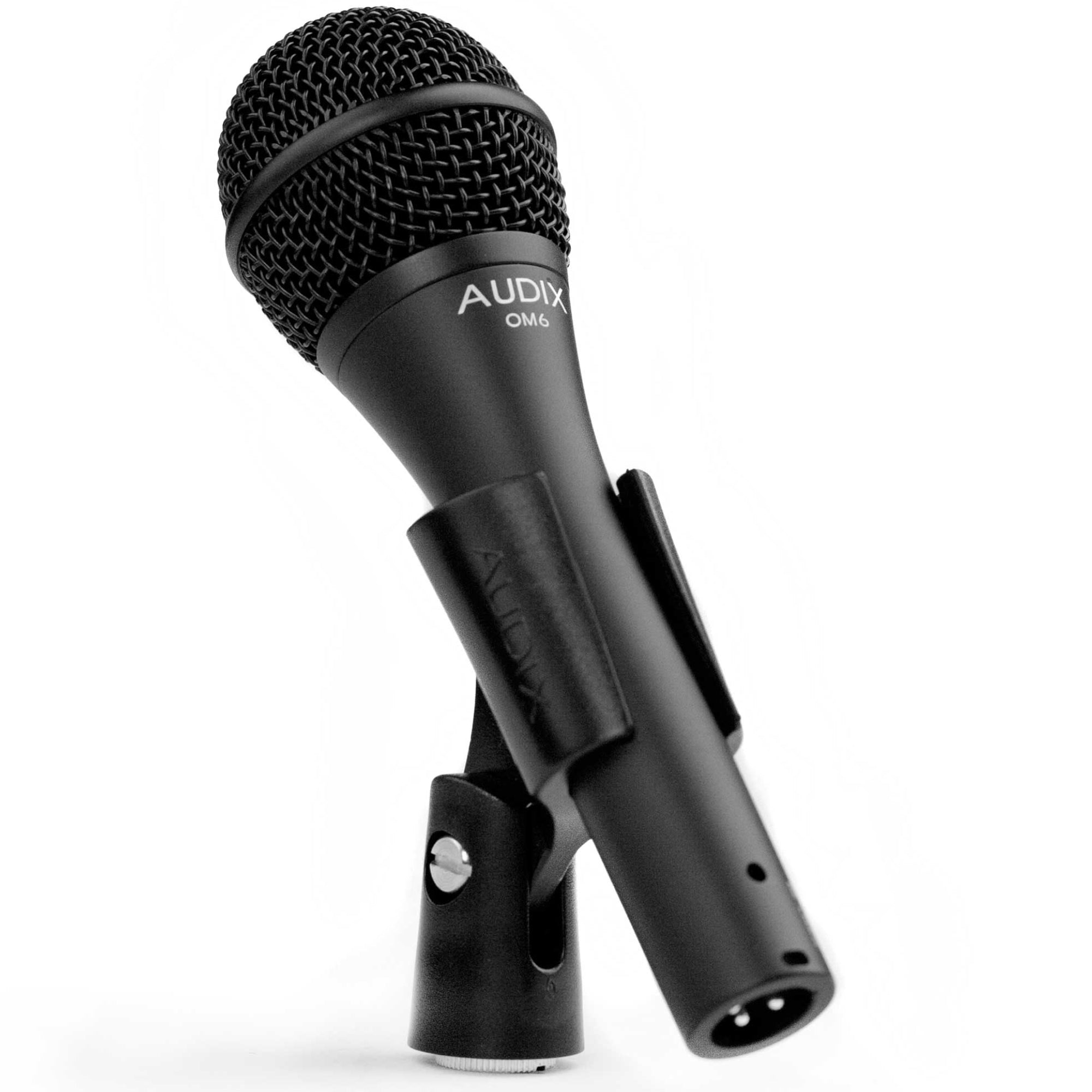 Audix OM6 Hypercardioid Dynamic Vocal Microphone in Clip