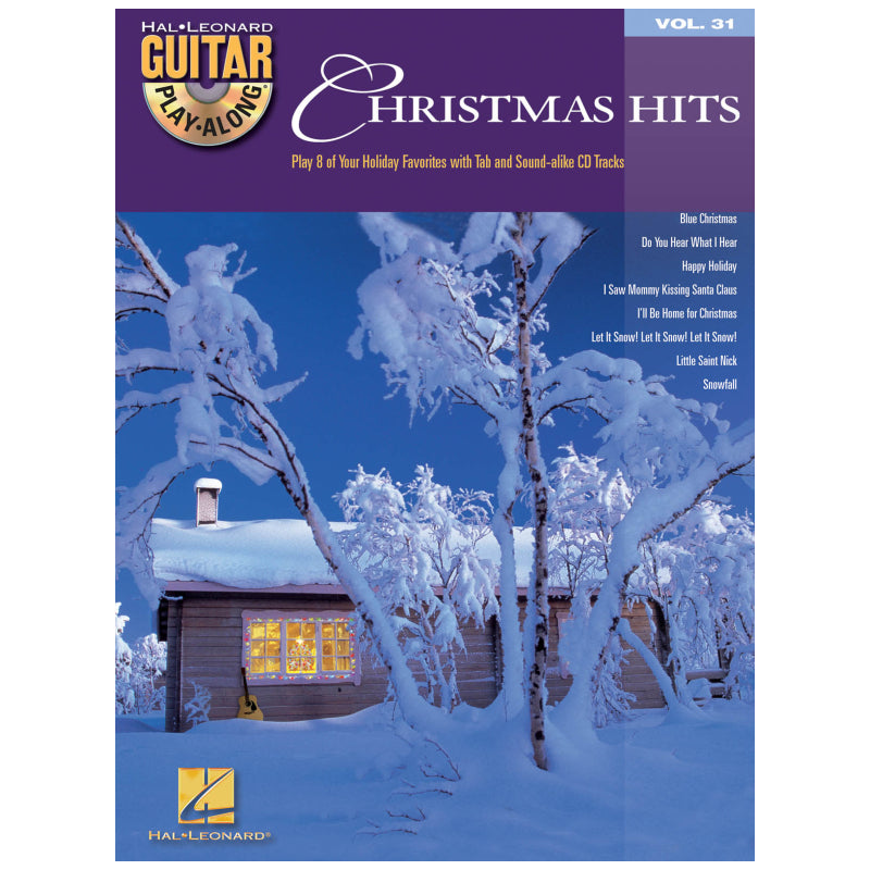 Christmas Hits Guitar Play-Along Book Volume 31 HL 00699652