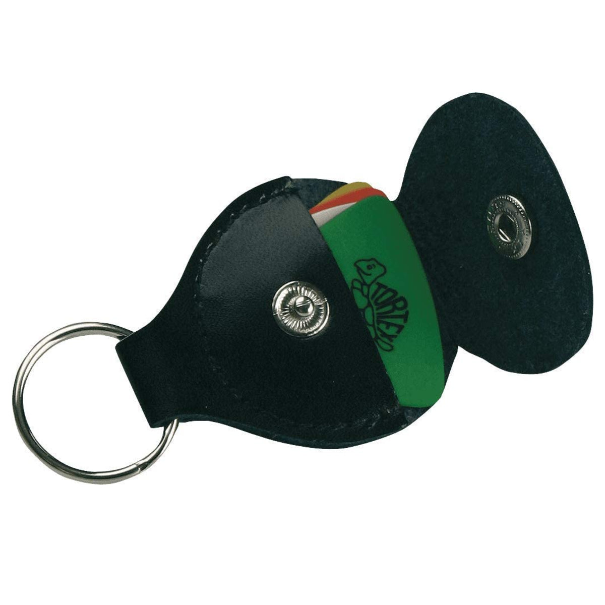 Dunlop 5200 Pickers Pouch with Keyring Black Gold Logo - EACH