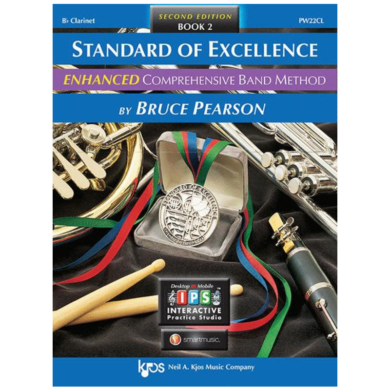 Standard of Excellence PW22CL ENHANCED Book 2 - Bb Clarinet