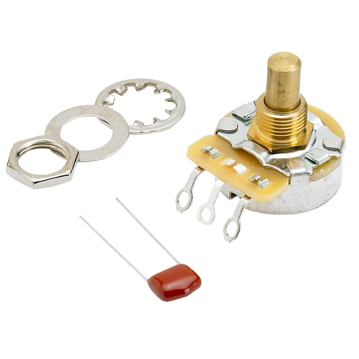 Fender 0990833000 , 0050886000 , 099-0833-000 250K No-Load Solid Shaft Potentiometer