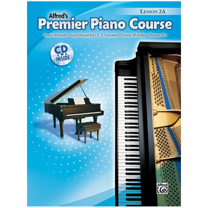 Alfred's Premier Piano Course Lesson Book 2A w/CD 22173  00-22173
