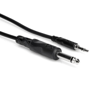 Hosa CMP-110 10ft Mono Cable - 3.5mm TRS to 1/4 TS