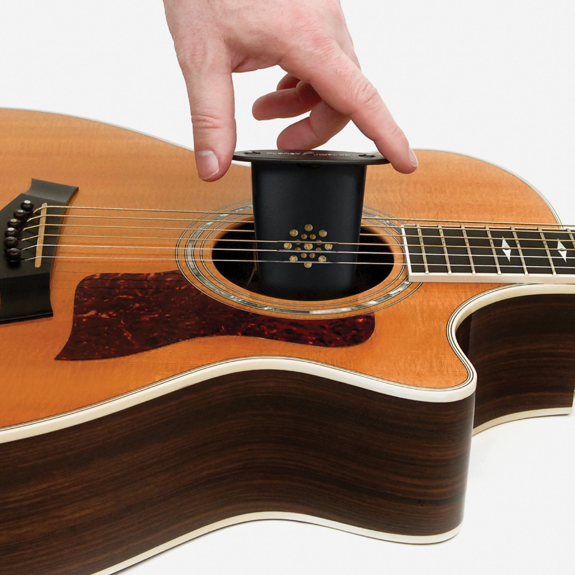 Planet Waves Acoustic Guitar Humidifier GH How it goes in Instrument