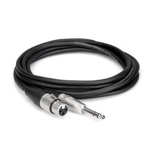 Hosa HXS-005 5ft Pro Cable - XLRF to 1/4 TRS