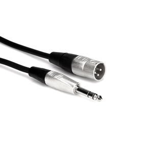 Hosa HSX-010 10ft Pro Cable - XLRM to 1/4 TRS M