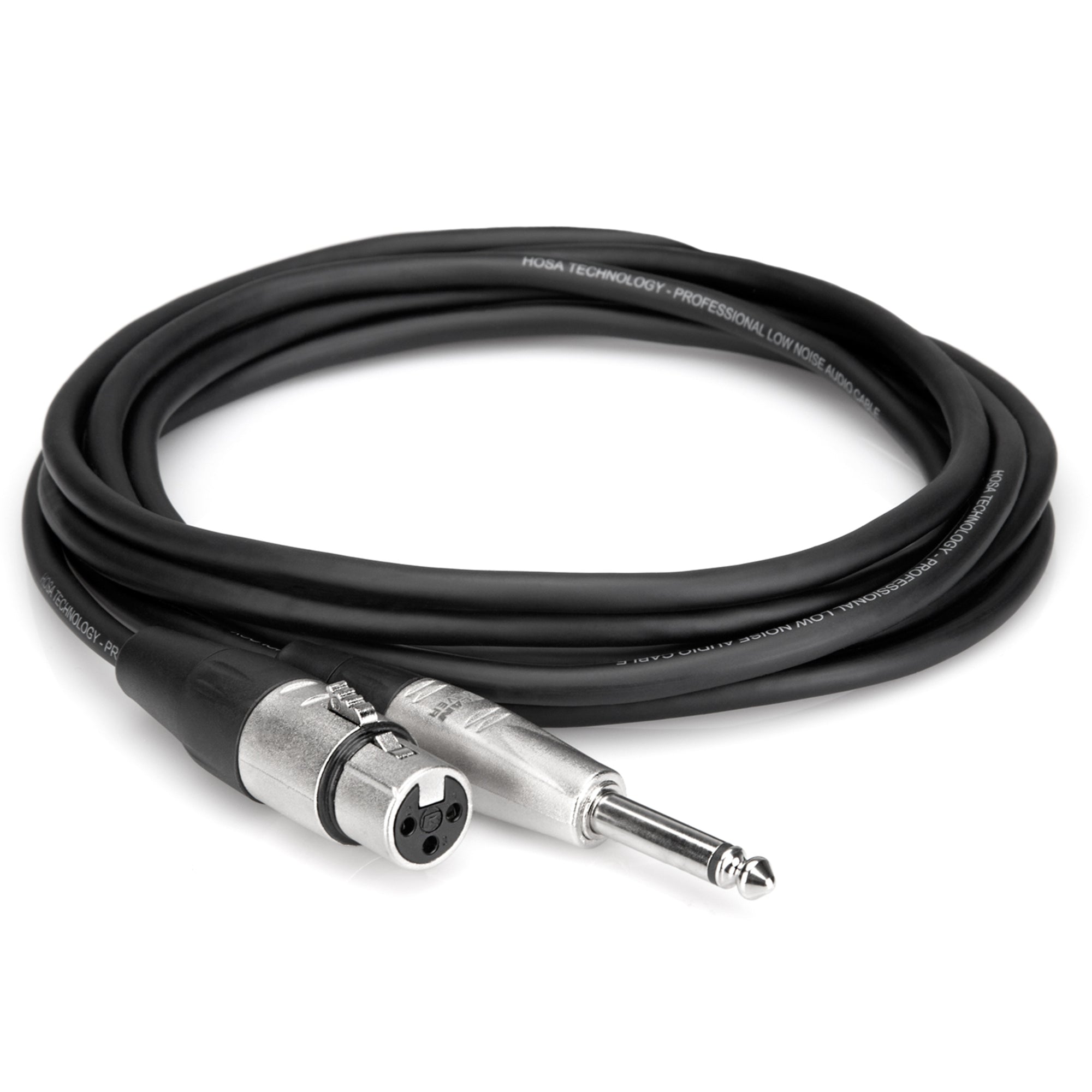 Hosa HXP-015 15ft Pro Cable - XLRF to 1/4 TS M