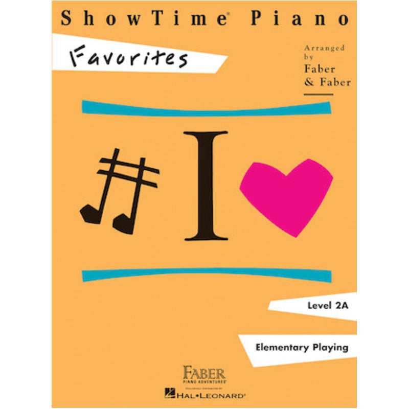 Faber Showtime Piano Favorites Book Level 2A HL 00420144  FF1035