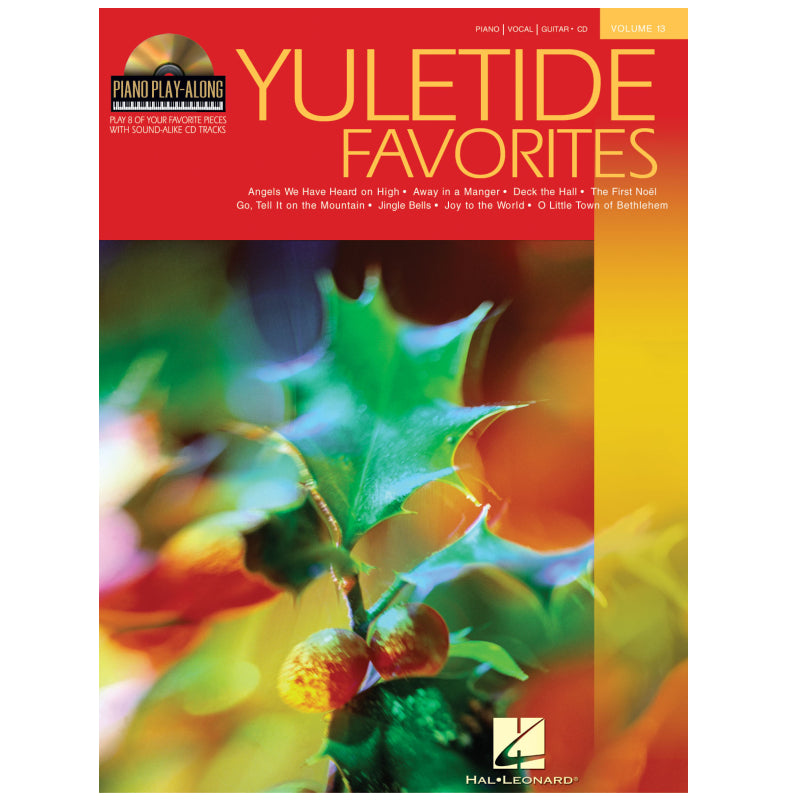 Yuletide Favorites Piano Play-Along Book Volume 13 HL 00311138

