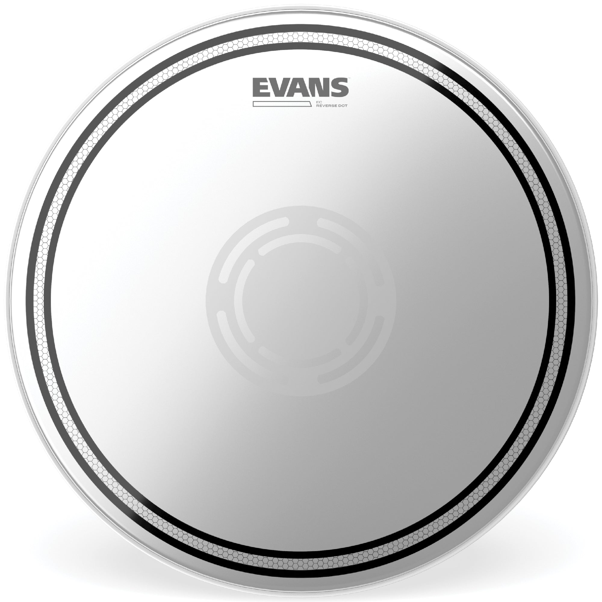 Evans B14ECSRD 14" EC2 Reverse Dot Frosted 2ply Snare Batter Head B14ECSRD