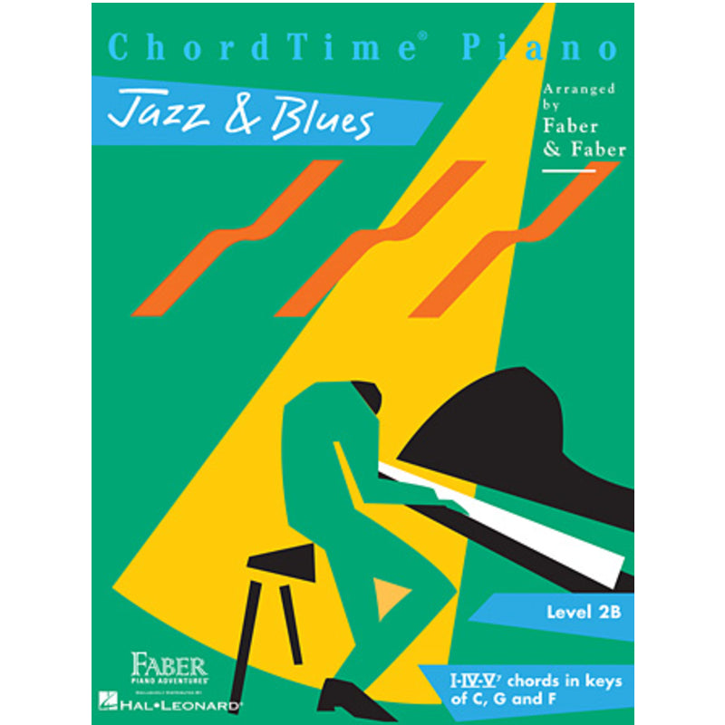 Faber Chordtime Piano Jazz & Blues Book Level 2B HL 00420155  FF1046