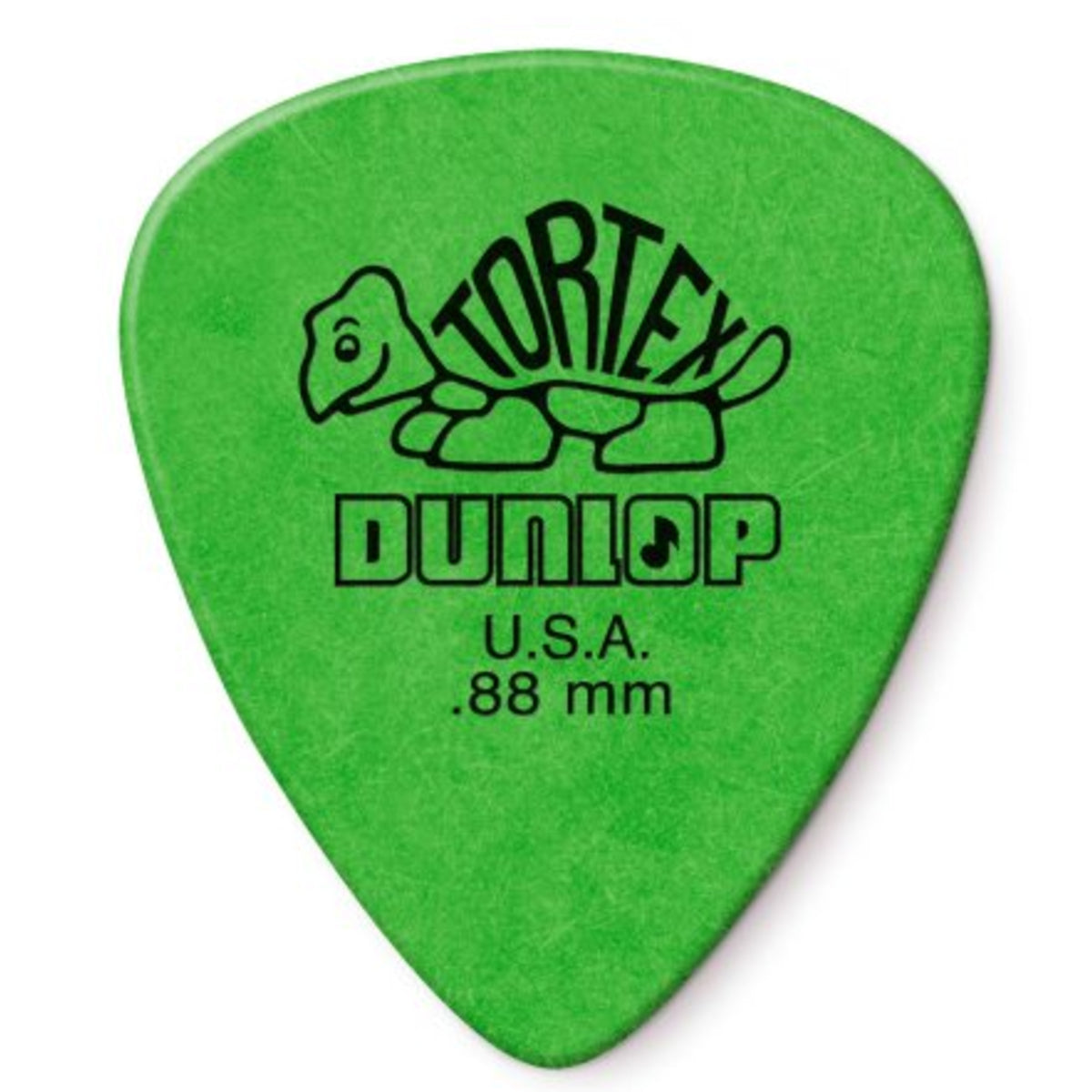 Dunlop 418P88 Tortex Standard .88 Green Guitar Picks - 12 PACK
