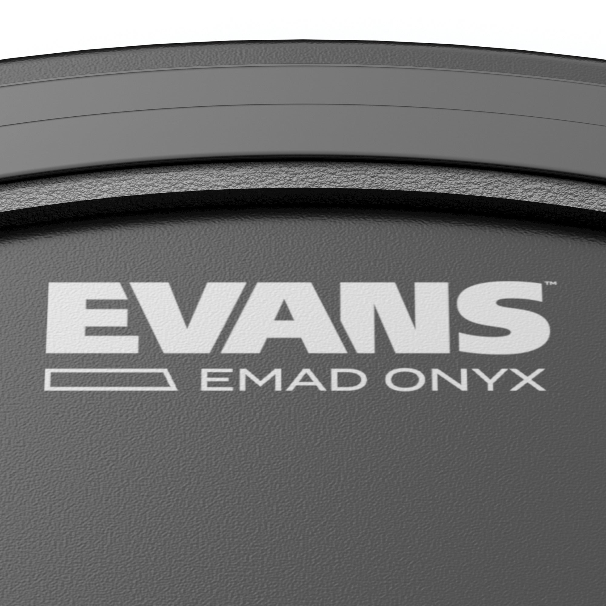 Evans BD22EMADONX 22" Onxy Coated 1ply Bass Batter Head BD22EMADONX