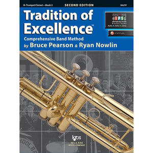 Tradition of Excellence W62TP Book 2 - Bb Trumpet/Cornet w/IPS
