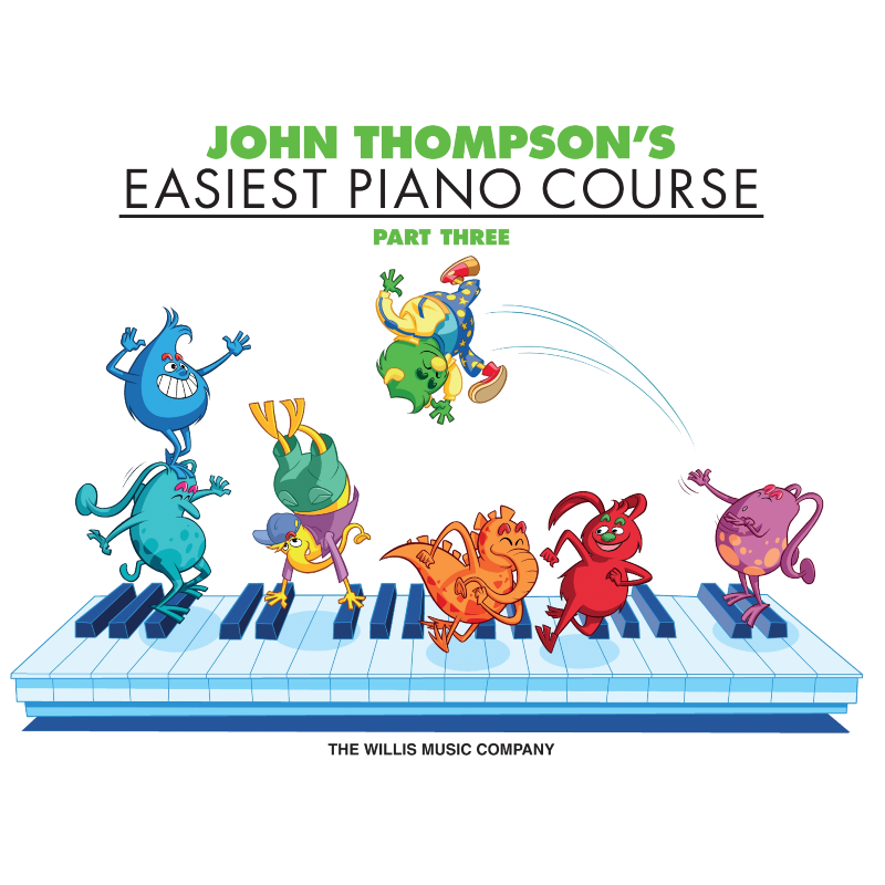 John Thompson's Easiest Piano Course - Part 3 - Book Only HL 00414019