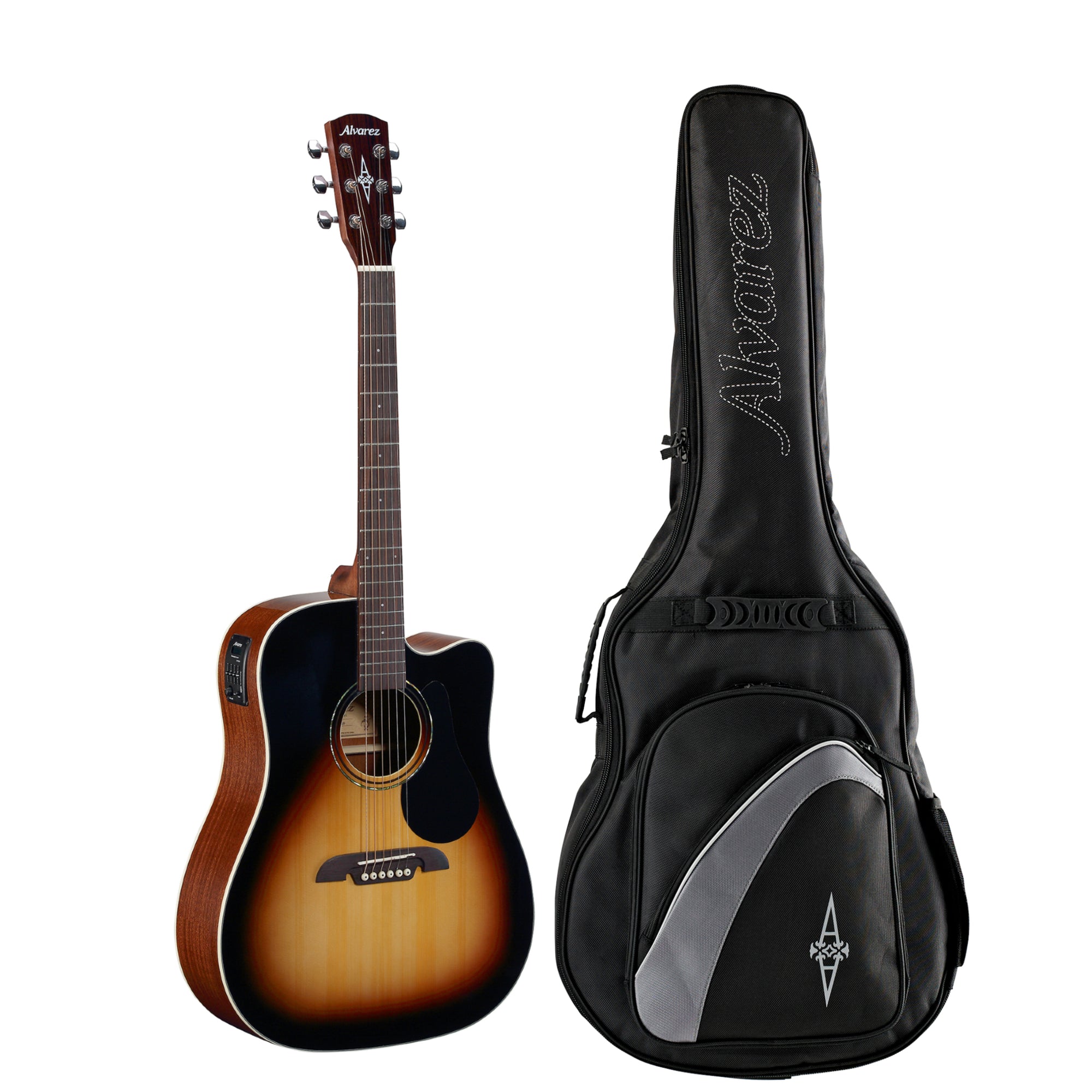 Alvarez Regent RD26CESB Acoustic Electric Sunburst Guitar with Gigbag