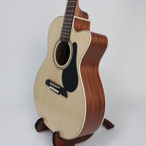 Alvarez RF26CE Acoustic Electric Folk Guitar with Gigbag Right Side