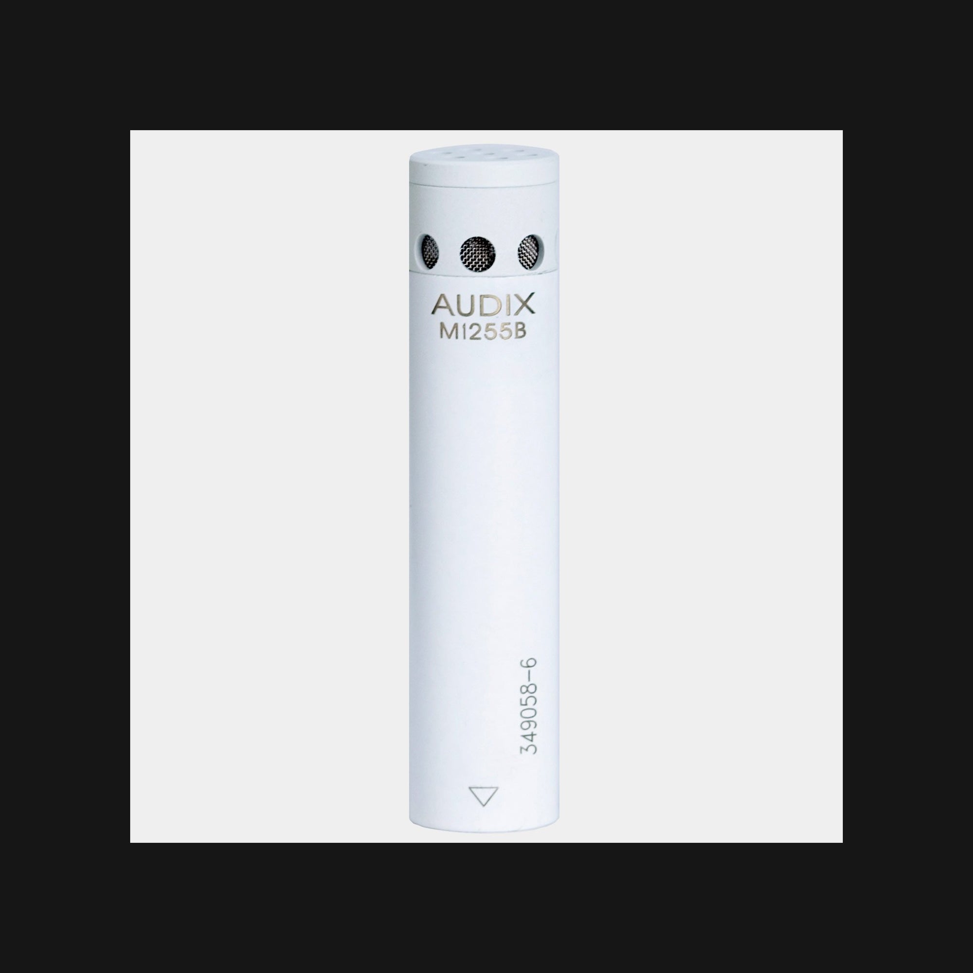 Audix M1255BW High-Sensitivity Miniature Carioid Microphone - White Close-up