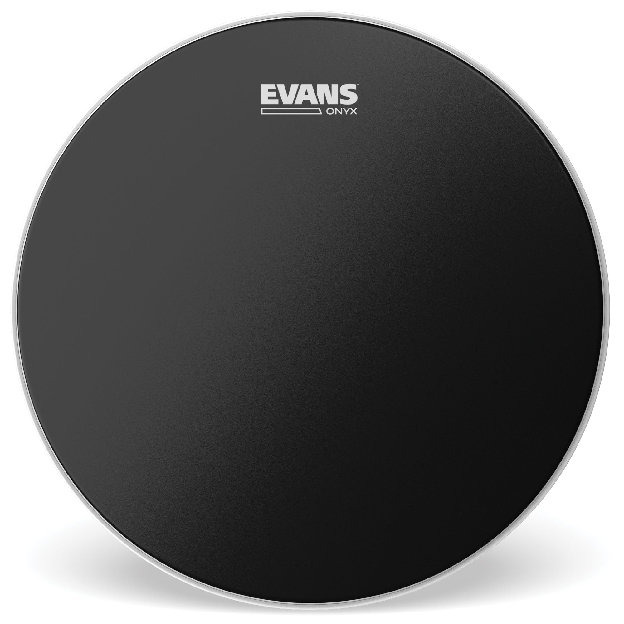 Evans B08ONX2 8" Onyx Coated 2-ply Drumhead B08ONX2 Front