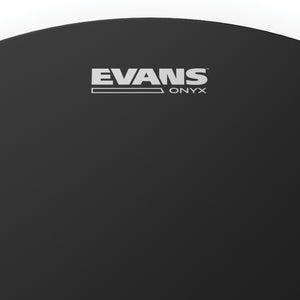 Evans B08ONX2 8" Onyx Coated 2-ply Drumhead B08ONX2 Logo
