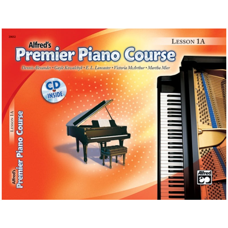 Alfred's Premier Piano Course Lesson Book 1A  w/CD 20652  00-20652
