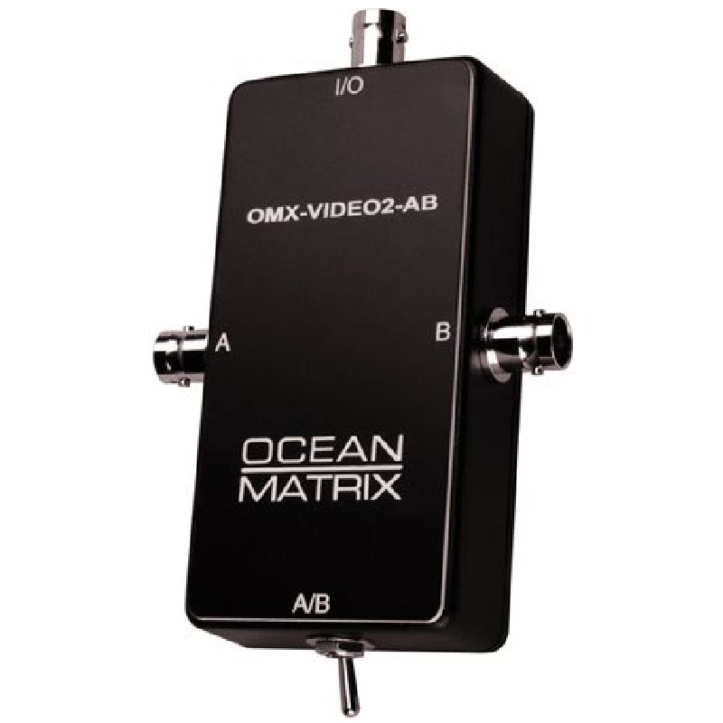 Ocean Matrix OMX-VIDEO2-AB Composite Video BNC Input Expander Switch OMX-VIDEO2-AB