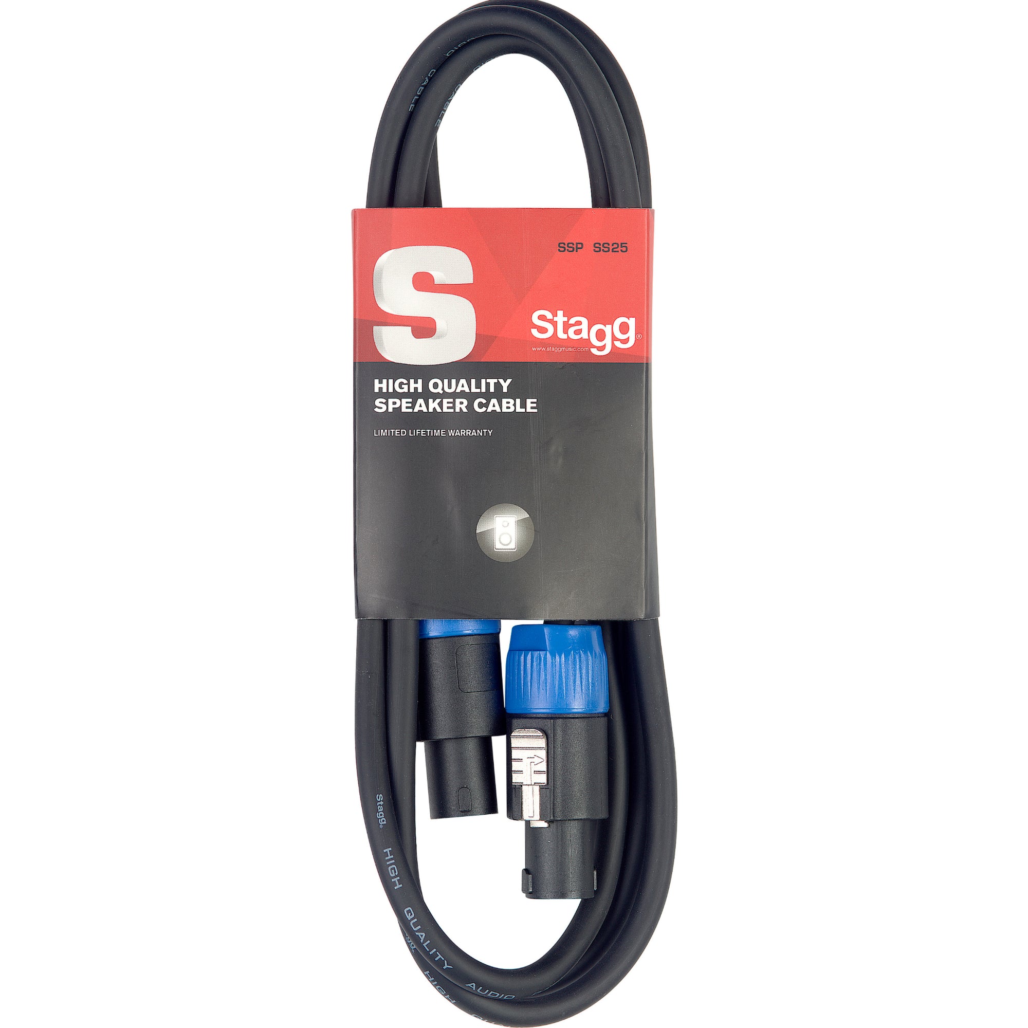 Stagg SSP6SS25 20ft speakON Speaker Cable SSP6SS25