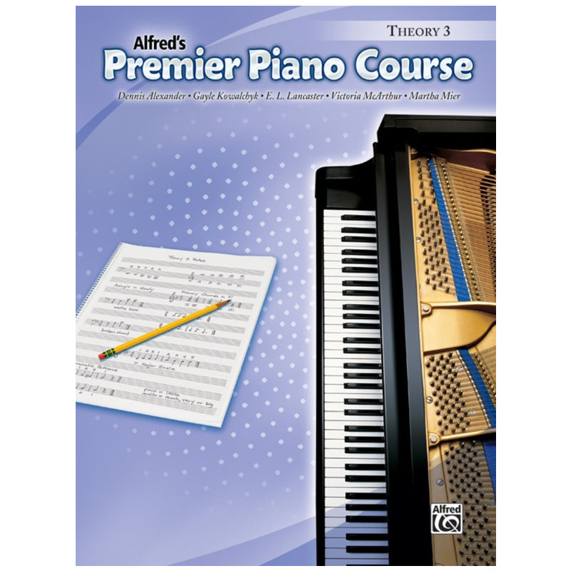 Alfred's Premier Piano Course Theory Book 3 28040  00-28040