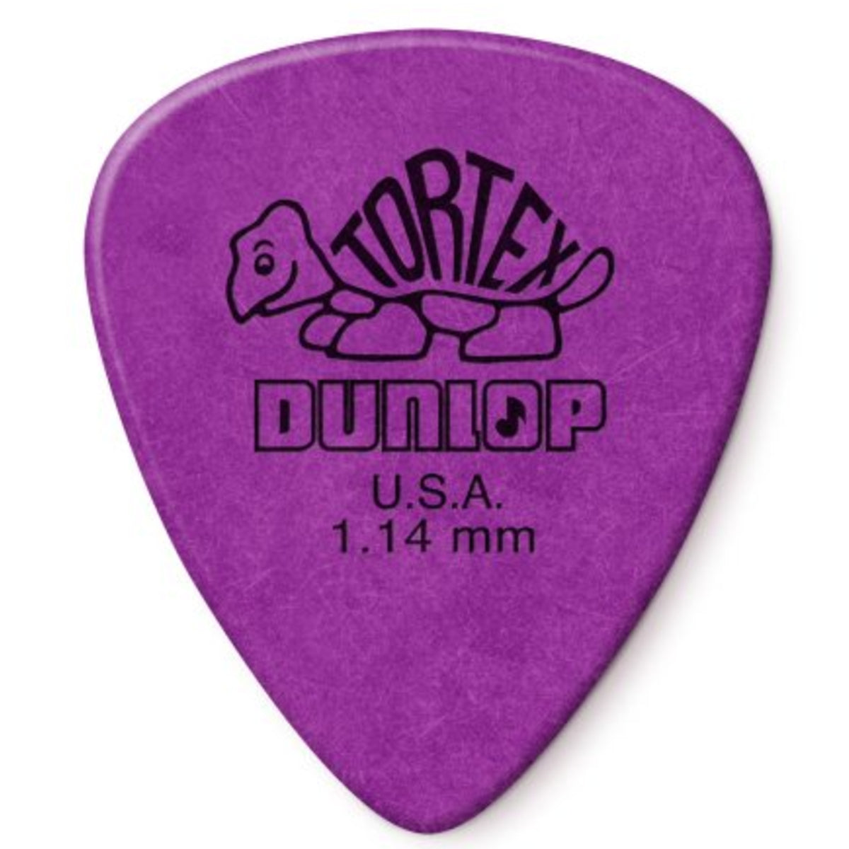 Dunlop 418P114 Tortex Standard 1.4 Purple Guitar Picks - 12 PACK