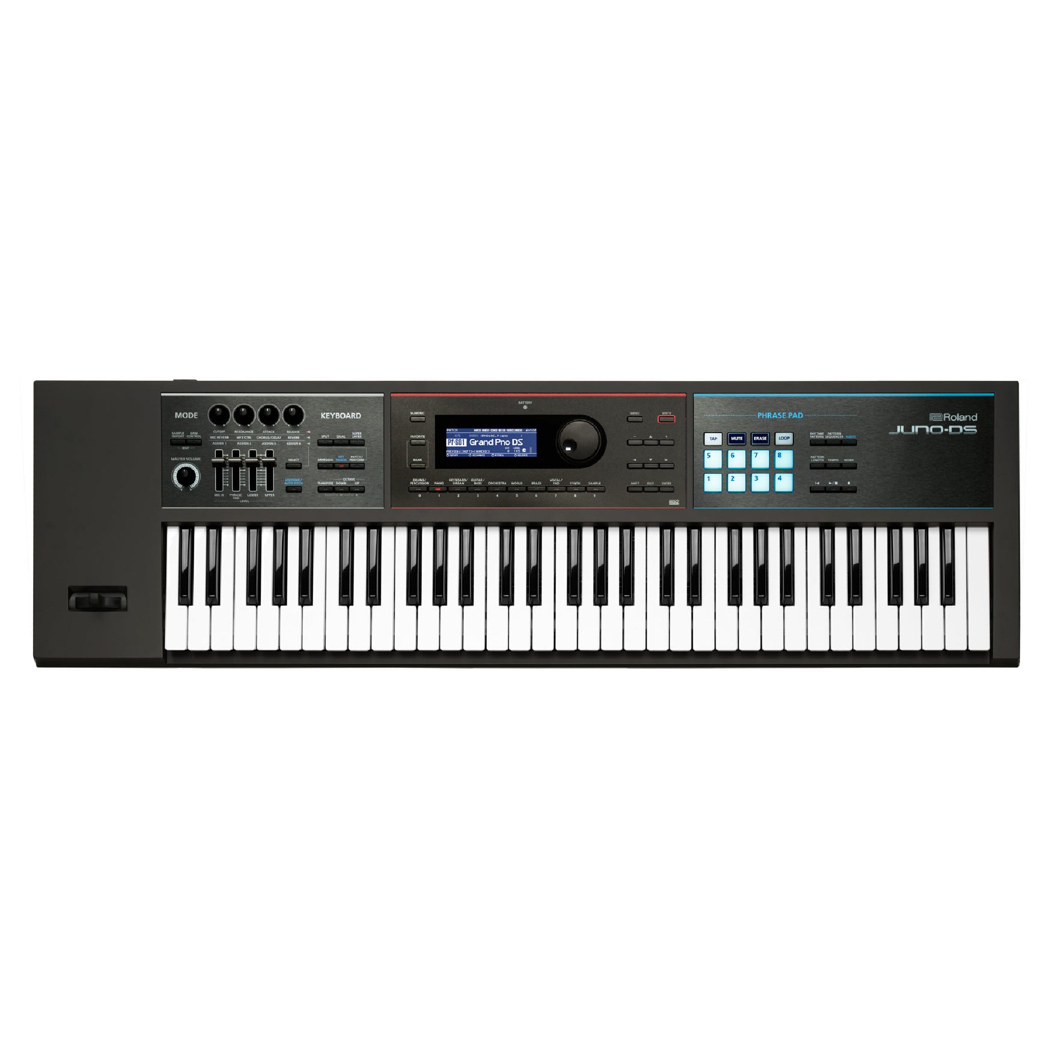 OPEN BOX* Roland JUNO-DS61 61-Key Synthesizer Keyboard - PC OPEN BOX* Roland JUNO-DS61 61-Key Synthesizer Keyboard - PC