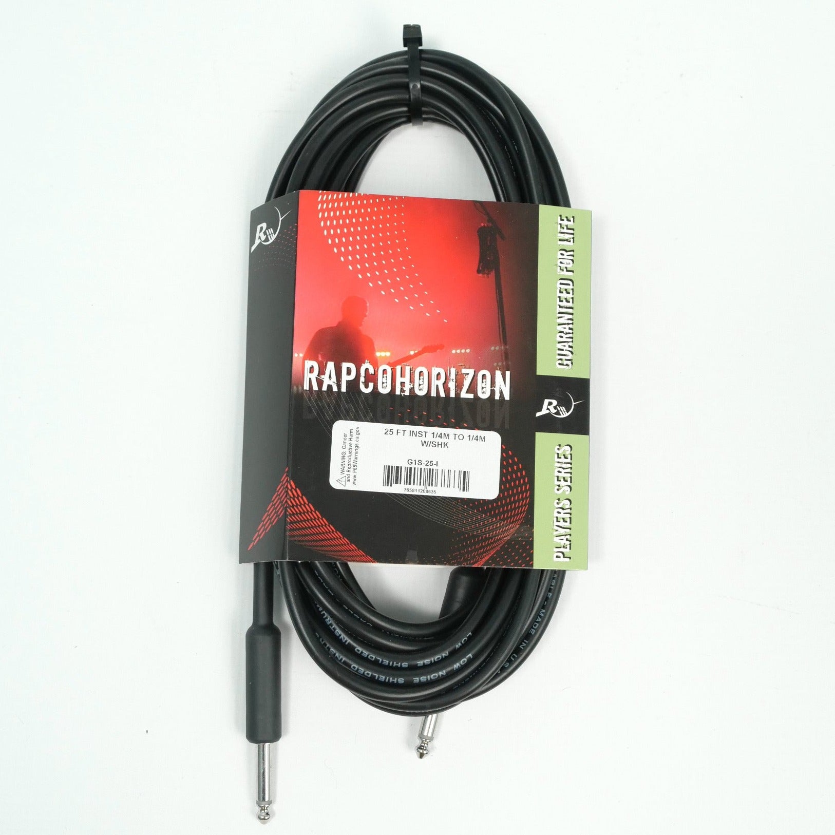 RapcoHorizon G1S-25 25ft Instrument Cable G1S-25-I