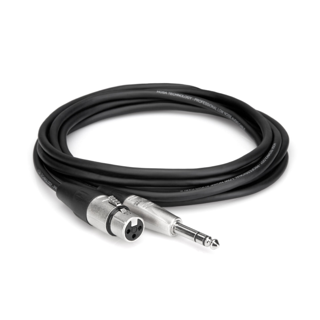 Hosa HXS-020 20ft Pro Cable - XLRF to 1/4 TRS M