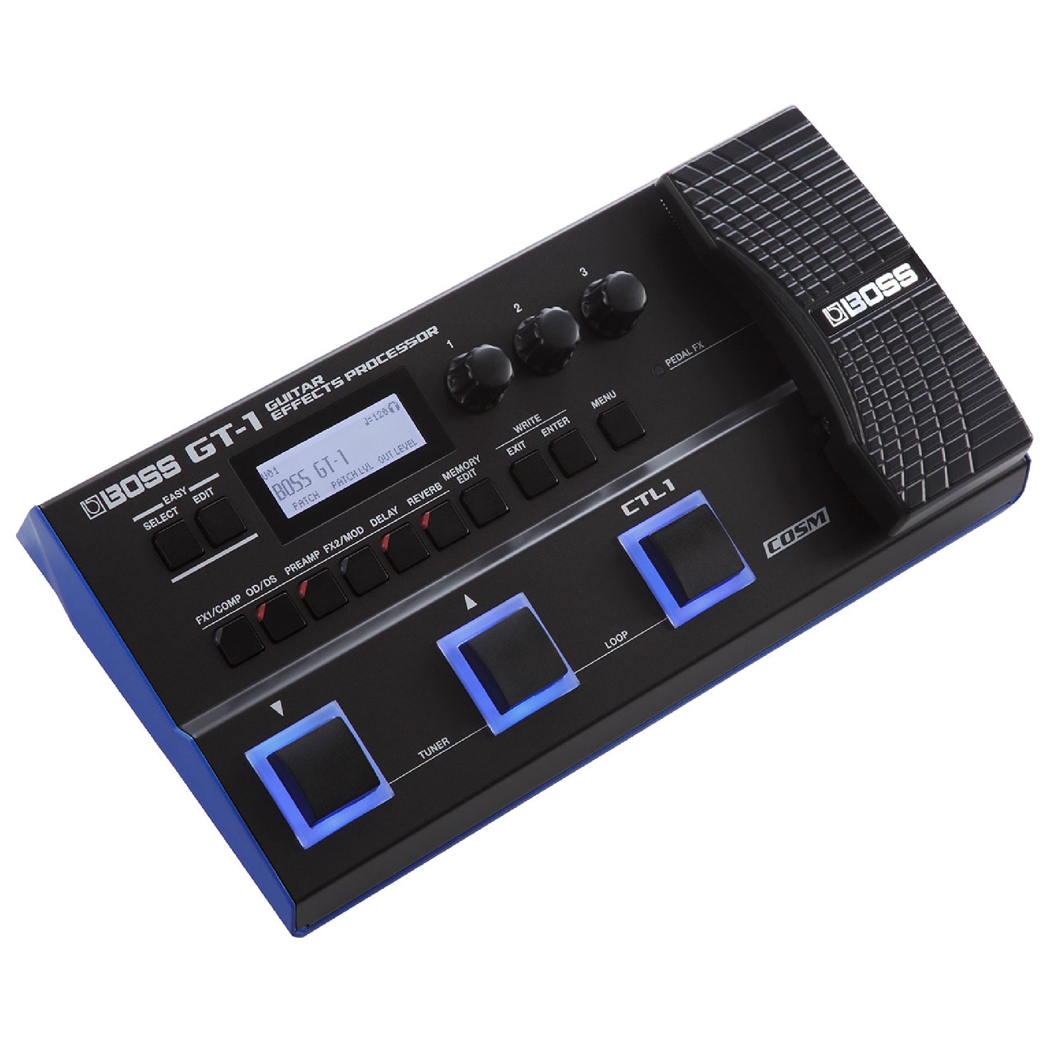 SALE豊富な美品 BOSS GT-1 Guitar Effects Processor マルチエフェクター ボス ギター用 元箱付き 現品限り♪ マルチエフェクター