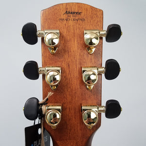 Alvarez Masterworks MDA66CESHB Acoustic Electric Guitar Headstock Back