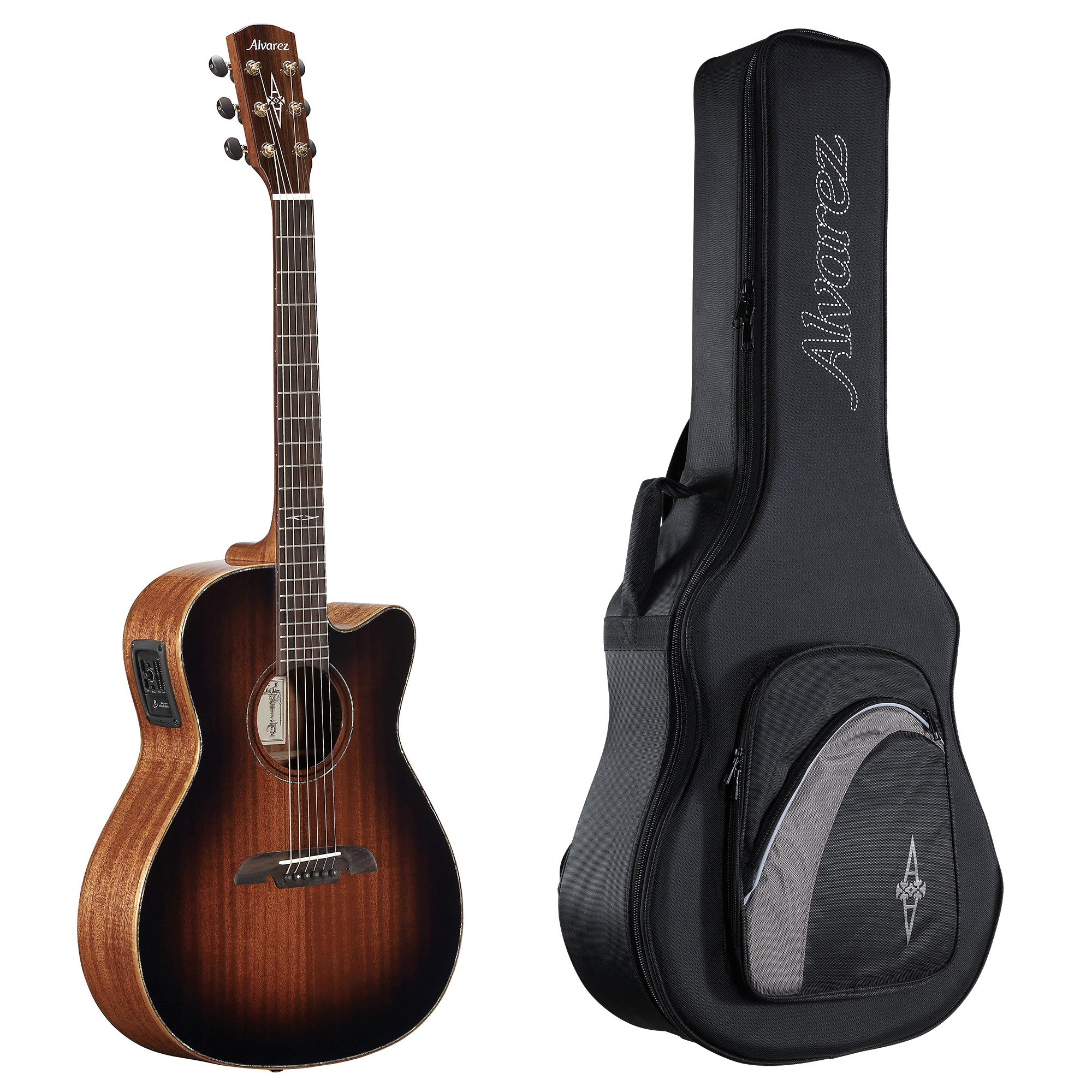 Alvarez Masterworks MFA66CESHB Acoustic Electric Guitar with Case