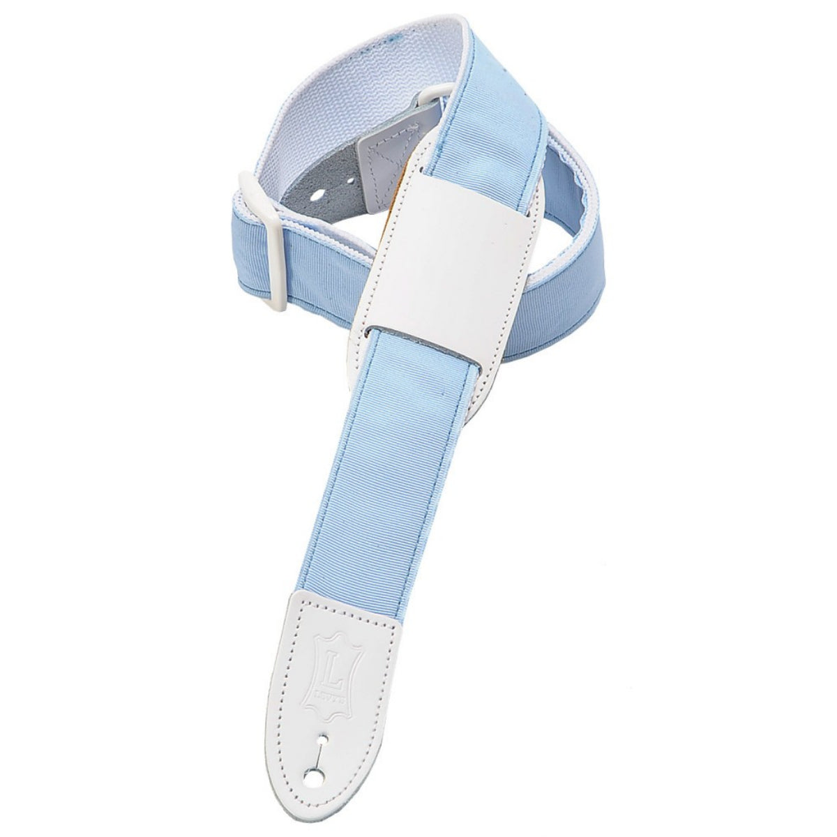 Levy's M8PJG-LTB 1.5" Poly Light Blue Youth Strap