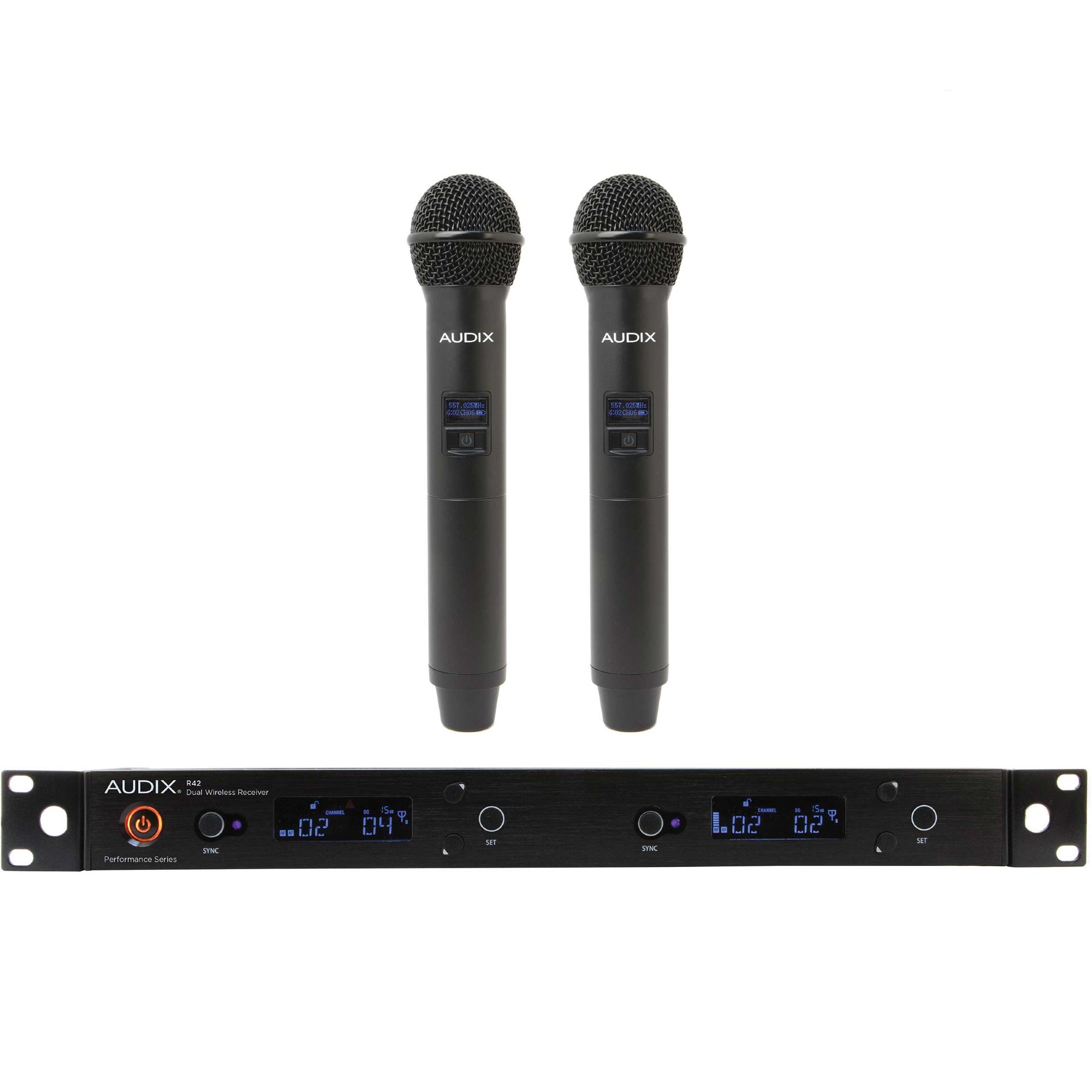 Audix AP42 OM2A Dual Handheld Wireless System