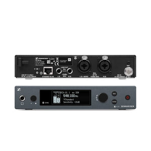 Sennheiser EW IEM G4 A1 Wireless In-Ear Monitoring System (470 to 516 MHZ) Receiver Front & Back