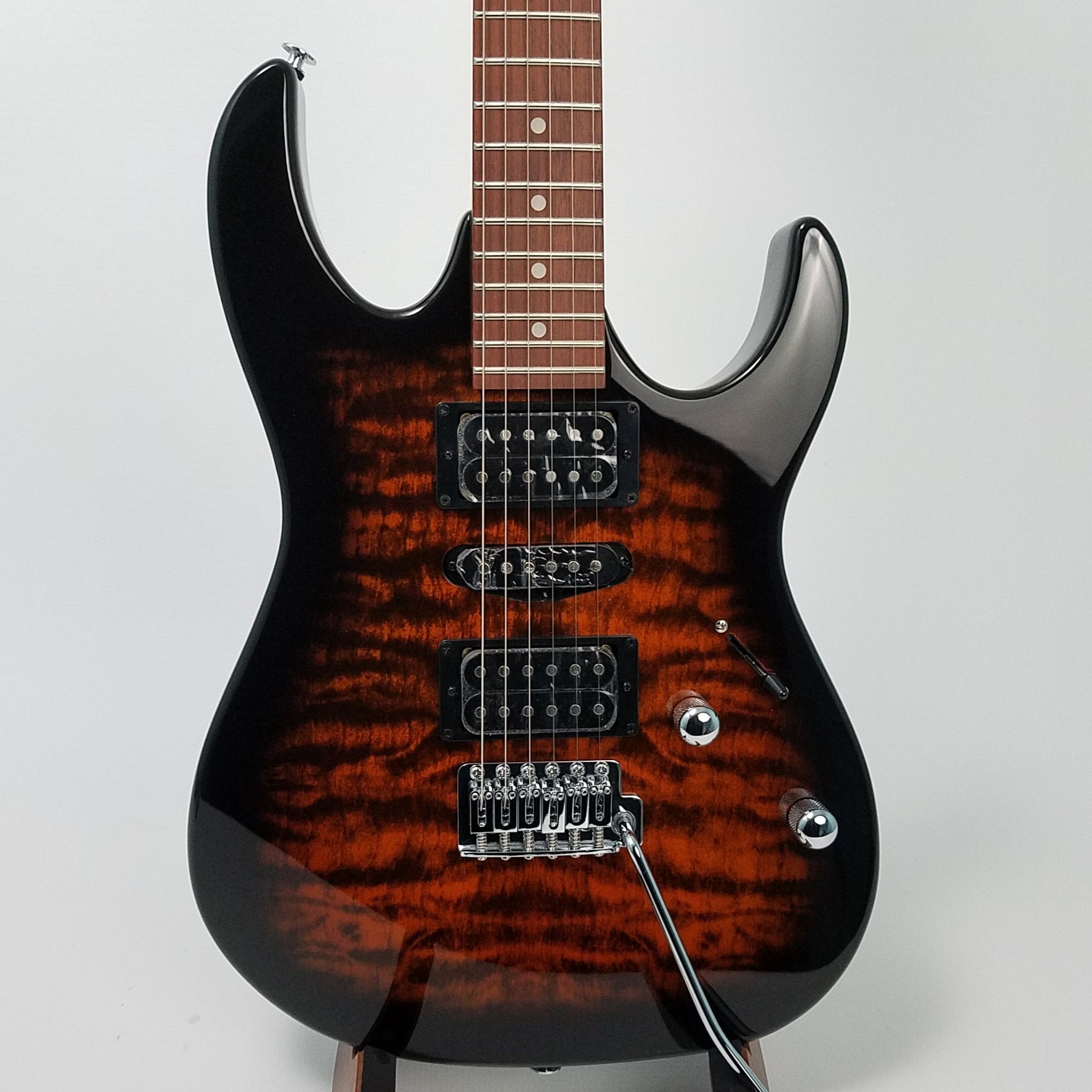 Ibanez electric deals guitar sunburst