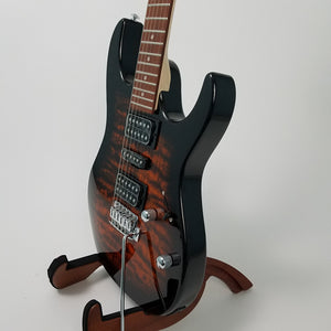 Ibanez GRX70QASB Gio Quilted Electric Guitar - Sunburst