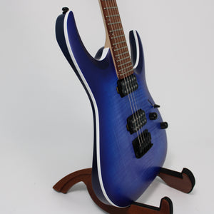 Ibanez RGA42FMBLF RGA Electric Guitar - Blue Lagoon Burst Flat