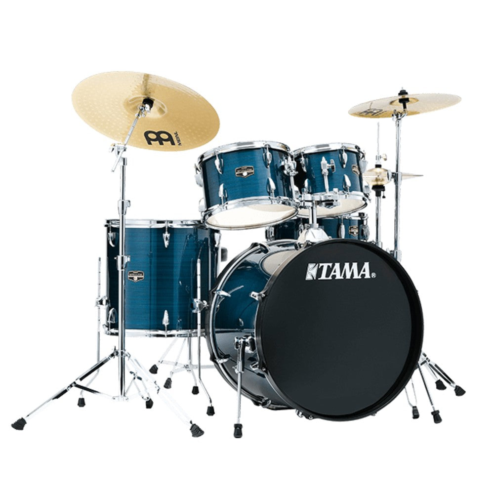 Tama IE52CHLB Imperialstar 5-Piece Complete Drum Kit - Hairline Blue