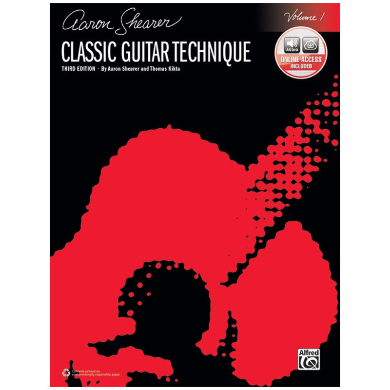 Aaron Shearer - Classic Guitar Technique Book Volume 1 (Third Edition) w/Online Audio 45293 00-45293